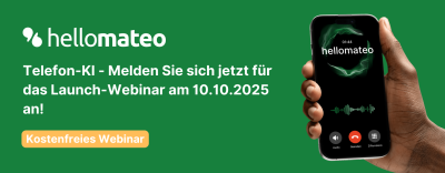 Veranstaltungsbild Webinar: KI-Telefonie mit hellomateo