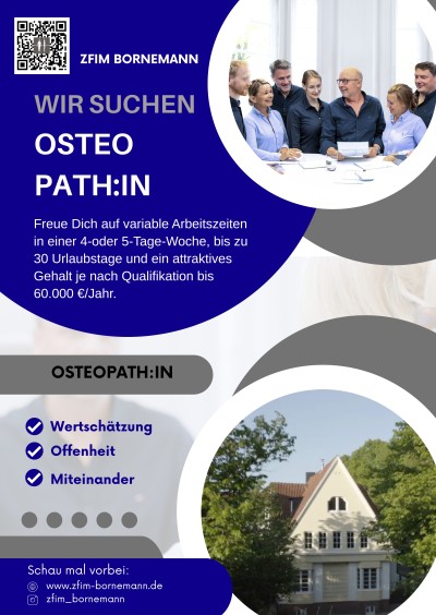 Bild der Kleinanzeige Osteopath:in (m/w/d) gesucht – in Lübeck